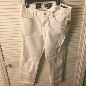 Lucky Brand Sienna slim boyfriend distressed